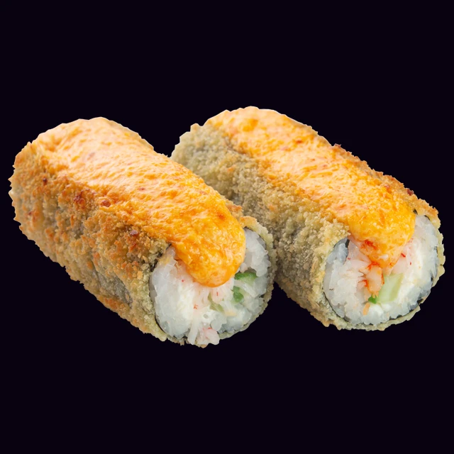 Ролл хот дог с креветкой