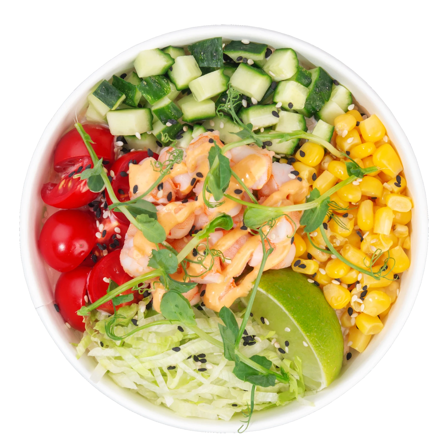 Поке с креветкой